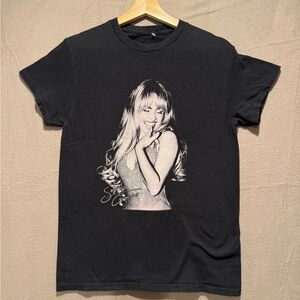 Black Graphic Tee Sabrina Carpenter